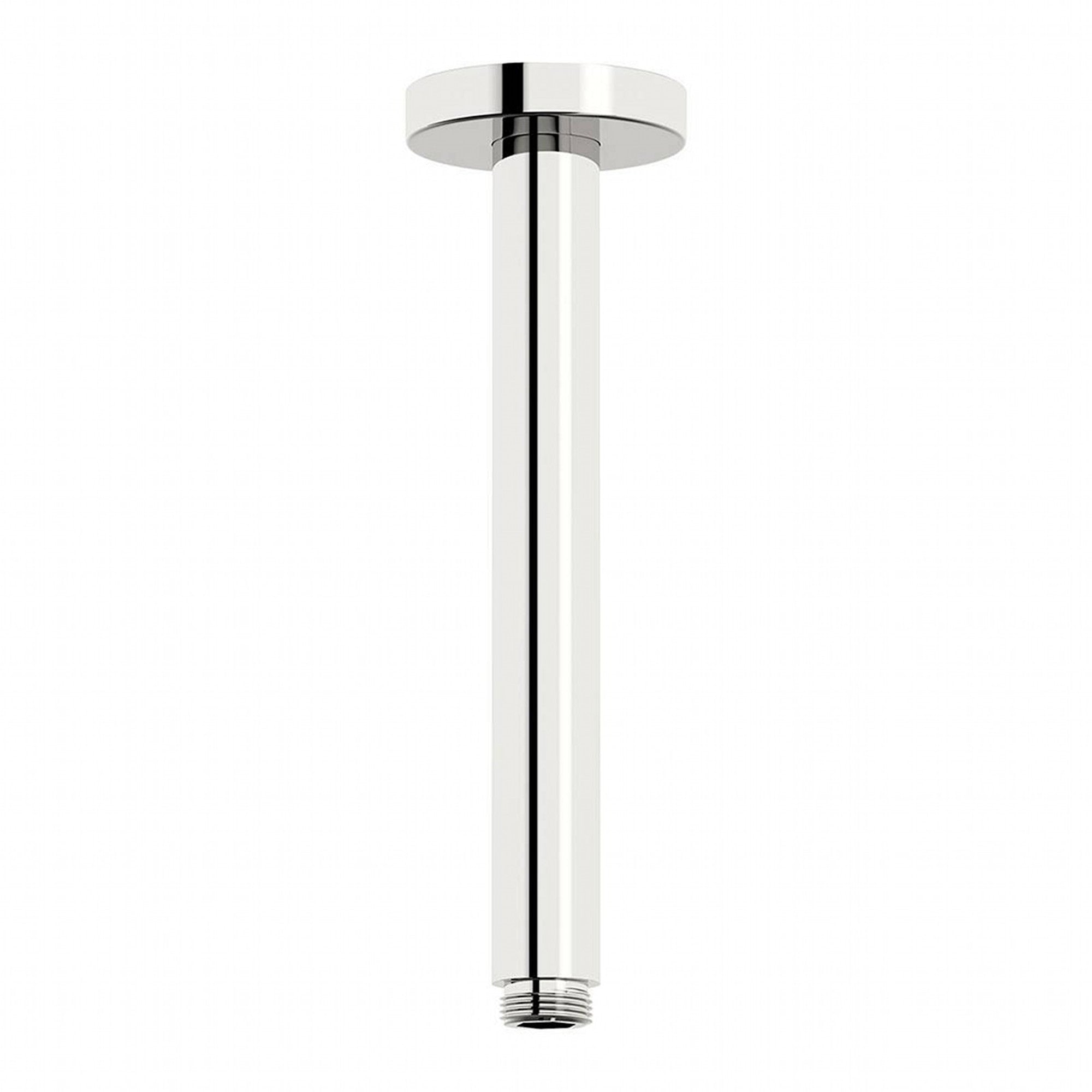 Round ceiling mounted shower arm chrome - 160mm - Showers